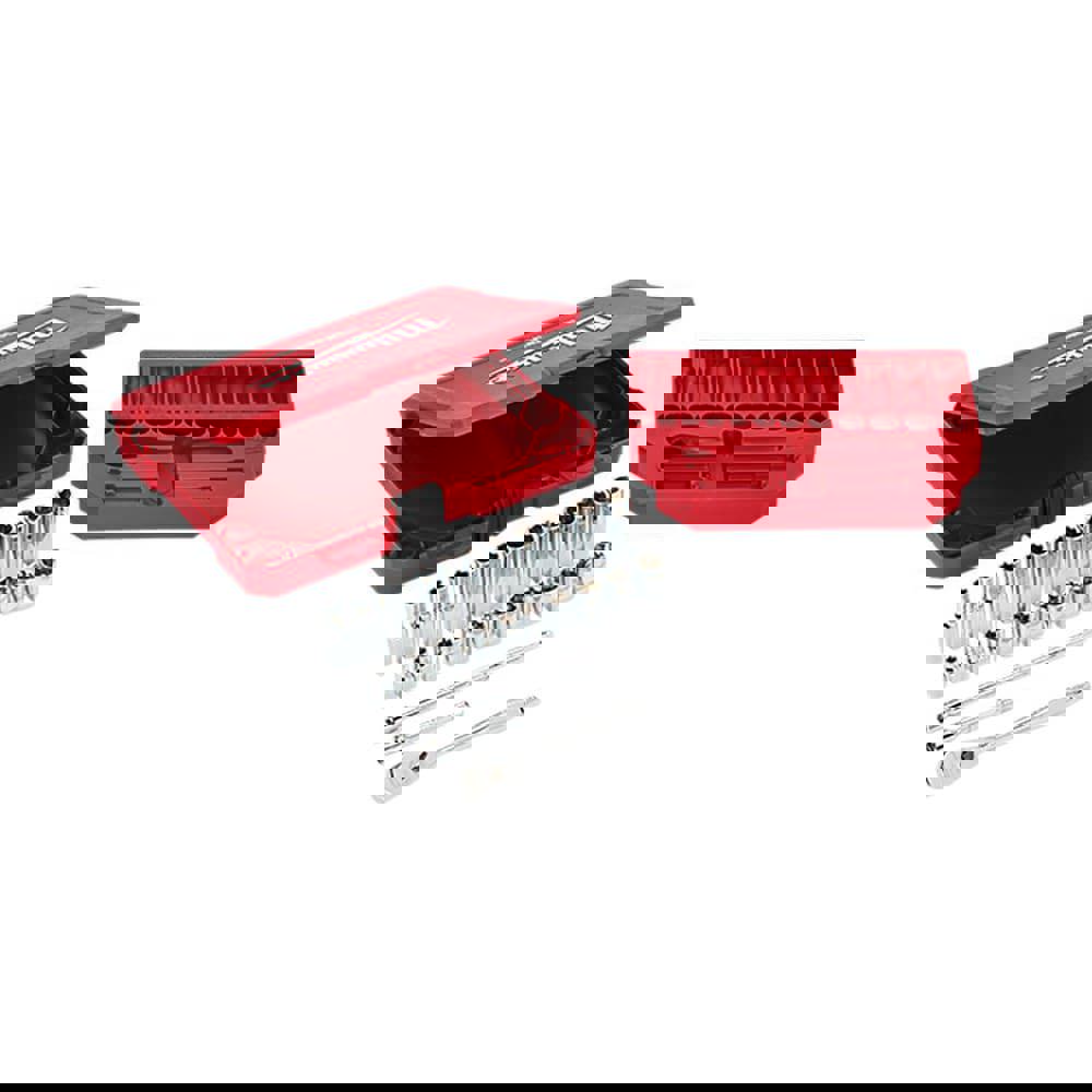 Ratchet Socket Set: 28 Pc